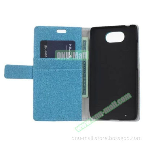 Stone Texture Wallet Style Leather Flip Cover Case for Moto Droid Turbo XT1254
